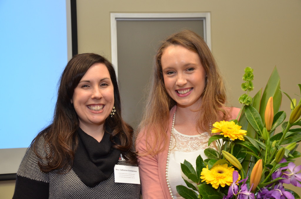 JLTASA Life Member 2014 Catherine Emmerson (Left) with Skye Baldacchino (Right)